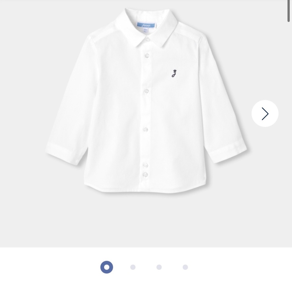 Jacadi Baby Boys Button Down Shirt size 6 months